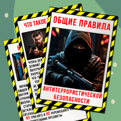 Антитеррор - правила безопасности