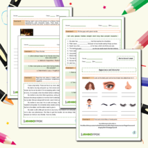 Appearance and character of a person (a literary character): Внешность и характер человека (литературного персонажа)