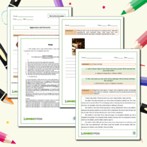 Appearance and character of a person (a literary character): Внешность и характер человека (литературного персонажа)