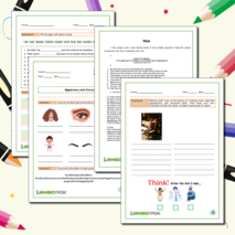 Appearance and character of a person (a literary character): Внешность и характер человека (литературного персонажа)