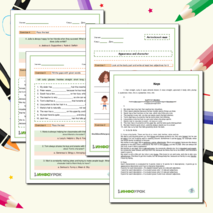 Appearance and character of a person (a literary character): Внешность и характер человека (литературного персонажа)