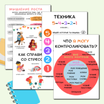 Плакаты в кабинет психолога| 6 шт.