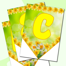 Тематическая праздничная растяжка-гирлянда 