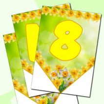 Тематическая праздничная растяжка-гирлянда 