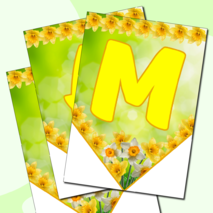 Тематическая праздничная растяжка-гирлянда 