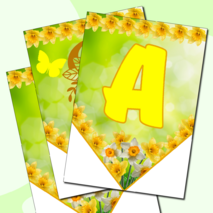 Тематическая праздничная растяжка-гирлянда 