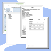 Рабочий лист для подготовки к выполнению задания 26 ЕГЭ