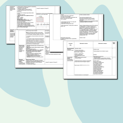 Технологическая карта урока 