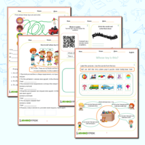 Рабочий лист для Английского языка по теме 