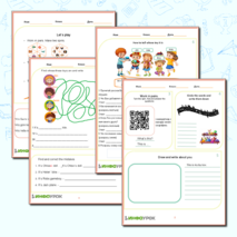 Рабочий лист для Английского языка по теме 