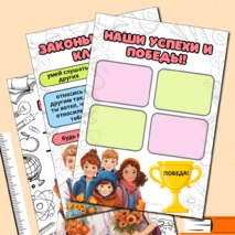 Классный уголок. Оформление уголка в школьном классе (15 листов оформления)