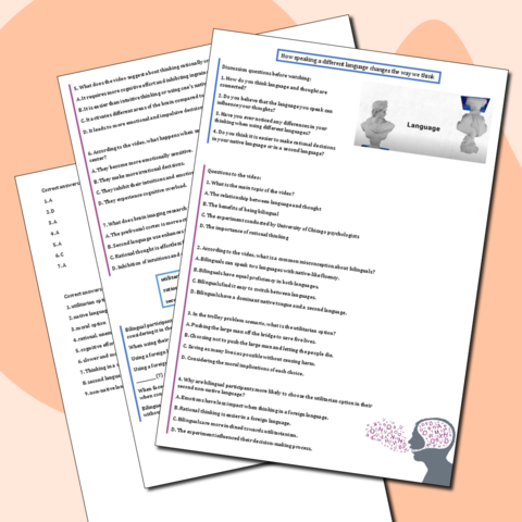 Тест и задания по аудио на тему 