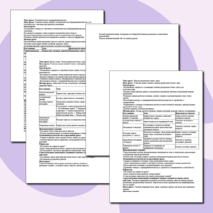 Сборник технологических карт по предмету 