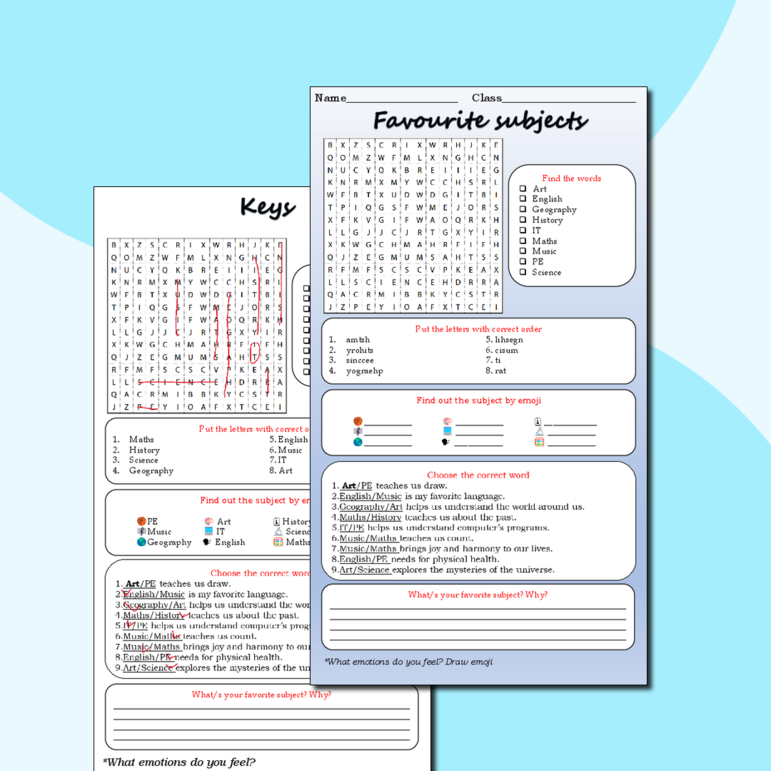 Рабочий лист по английскому языку 5 класс (Spotlight 5 Module 1c ...
