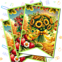 Флажки для украшения класса 