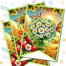 Флажки для украшения класса 
