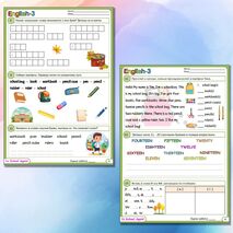 Spotlight 3 Сборник упражнений / Занимательные задания / Комплект рабочих листов к УМК 