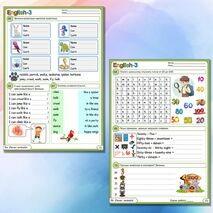 Spotlight 3 Сборник упражнений / Занимательные задания / Комплект рабочих листов к УМК 