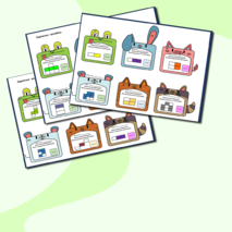 Карточки по математике 