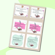 Благодарность (вклейки) за участия