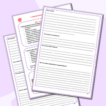 Рабочая тетрадь по проектной деятельности