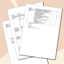 Лист оценки образовательных результатов по литературе (5 класс, 1 четверть)