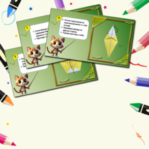 Презентация по технологии «Работа с бумагой. Оригами. Уточка. Базовая форма Воздушный змей». 1класс.