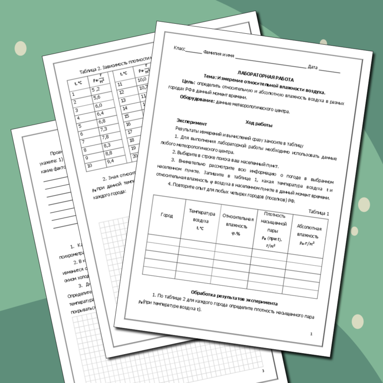 Виртуальная лабораторная работа по физике на тему: 
