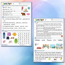 Spotlight 2 Сборник упражнений / Занимательные задания / Комплект рабочих листов к УМК 