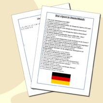 Тест на немецком языке 