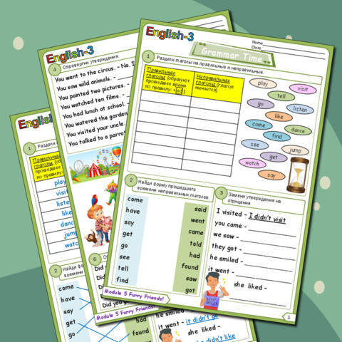 Spotlight 3 Grammar Time Module 5