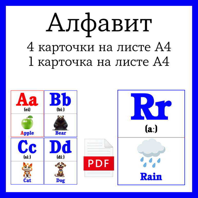 Буквы английского алфавита