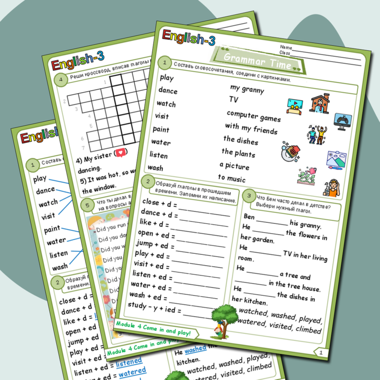 Spotlight 3 Grammar Time Module 4