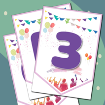 Флажки-растяжка «Последний звонок. Прощай, школа!»