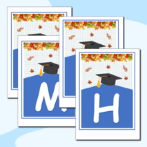 День лицея (гирлянда, речевые облака)