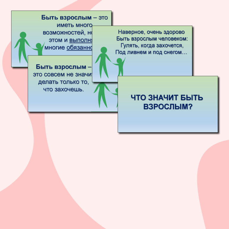 Что значит быть взрослым конспект 1 класс. Что значит быть взрослым конспект 1 класс